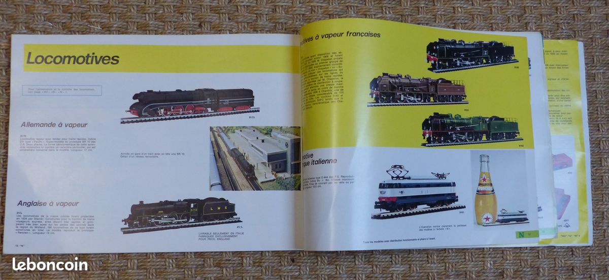 Gros catalogue trains Rivarossi éch N HO et O (image 3)