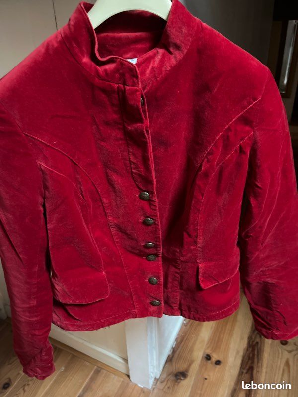 Veste velours (image 1)