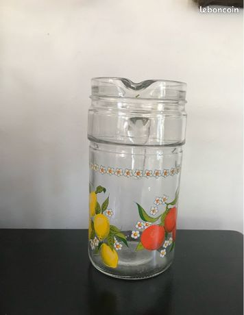 Lot de 6 verres à eau décor fleuri Luminarc France (D'occasion) à