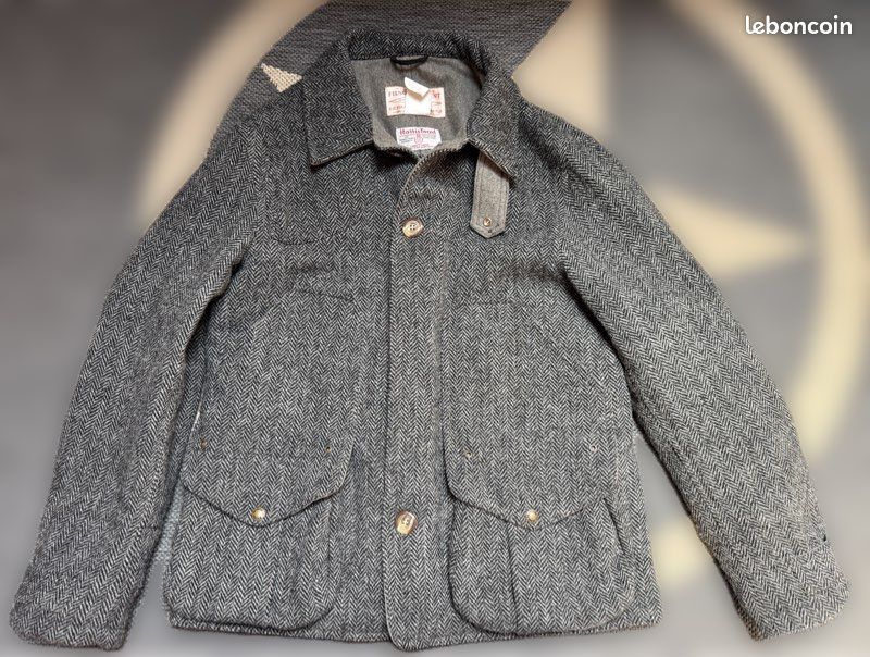 Filson Italy Upland Game Jacket Harris Tweed - Vêtements