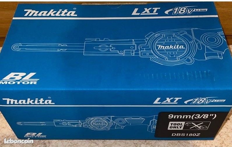 MAKITA DBS 180Z Neuve. Lime electrique Ponceuse à bande (image 2)