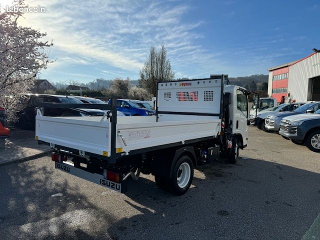 ISUZU M27 150cv BENNE ACIER + GRUE FASSI 53500 H.T (image 3)