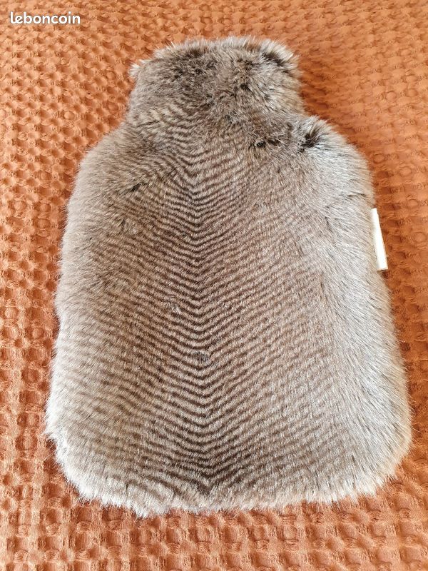 Bouillotte deco neuve en fausse fourrure marque Winter Home (image 1)