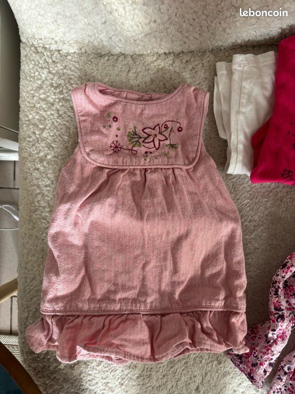 Lot De 4 Tenues Roses Pour Bébé Fille Prématurée (Preemie) - Neuf Avec étiquettes Par Luvable Friends