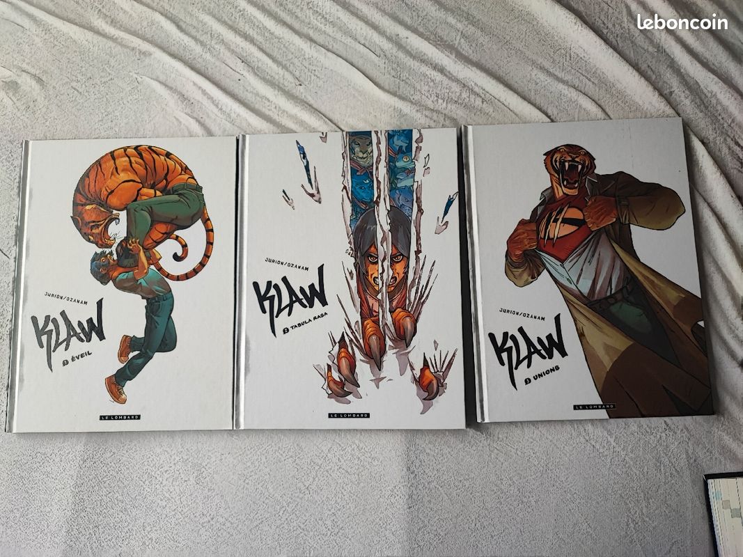 Klaw Tome 1 à 3 en EO (image 1)