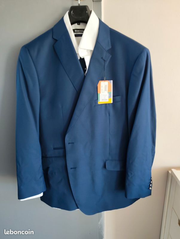 Costume Skopes Bleu Roi Homme Grande Taille - NEUF (image 1)