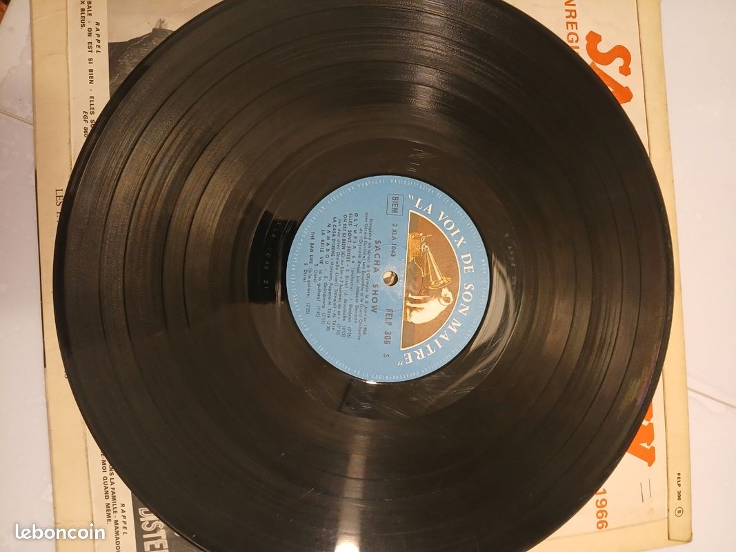 Vinyl Sacha Distel Olympia 1966 (image 4)
