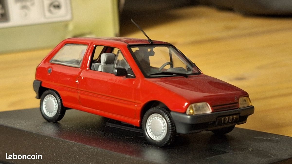 1992 French Citroën AX 4x4 Piste Rouge brochure