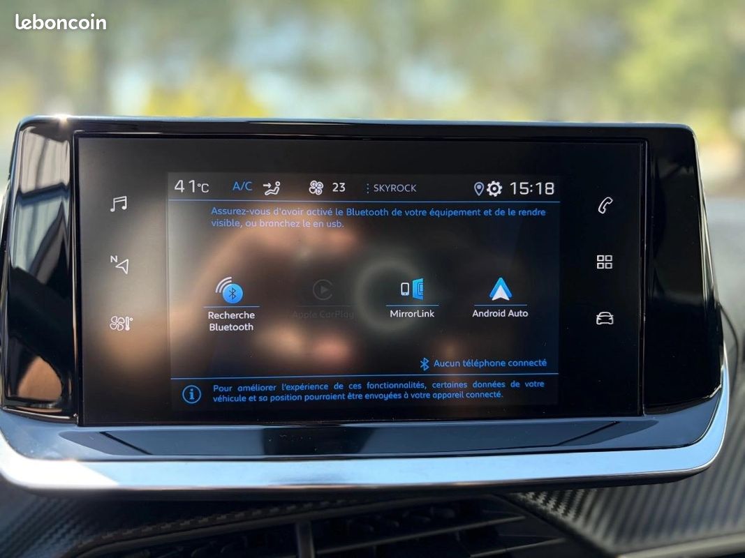 Peugeot 2008 ACTIVE PACK PHASE II 1.2 PURETECH 100 CV/CARPLAY/PREMIERE MAIN/GARANTIE 3 MOIS (image 21)