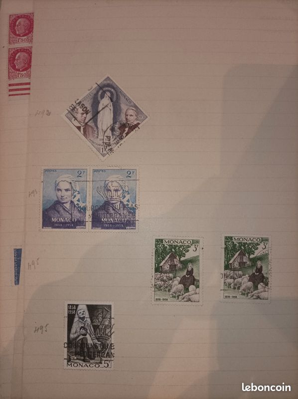 Collection de timbre plus de 140 page prix négociable (image 10)