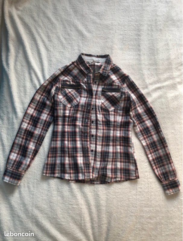 Chemise à carreaux Jennyfer – taille S Vêtements