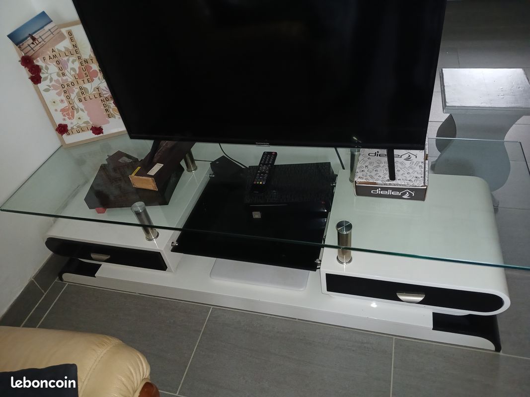 Ensemble meuble tv plus table de salon (image 3)