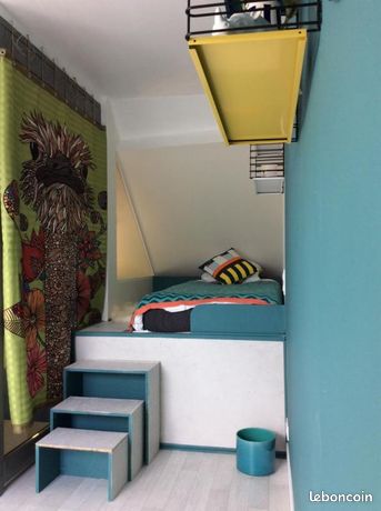 Chambre 1 pièce 14 m²