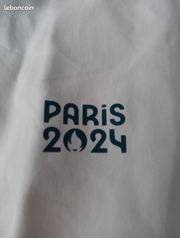 Veste Coupe-vent Modulable 2 En 1 Volontaire JO Paris 2024 - Taille S