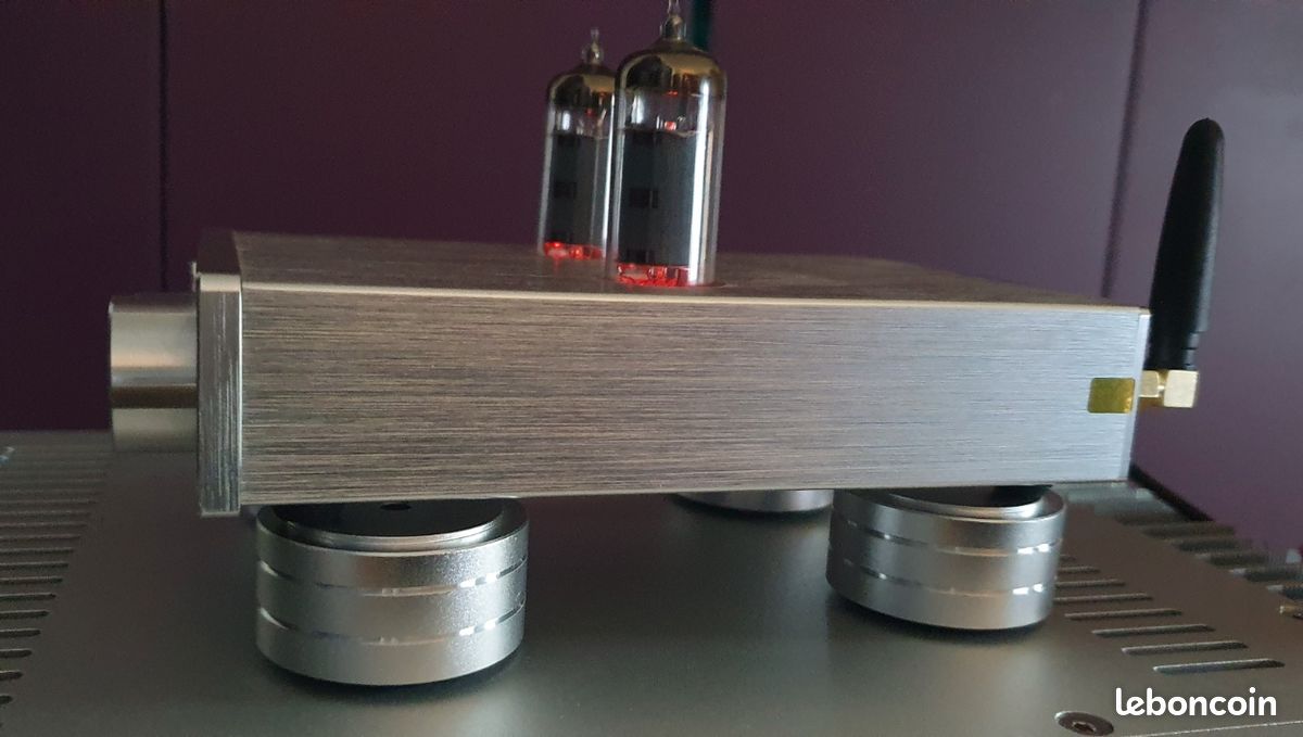 Préamplificateur à tubes FX-AUDIO TUBE-03 MKII Stéréo 6K4 Bluetooth 5.0 Argent (image 5)