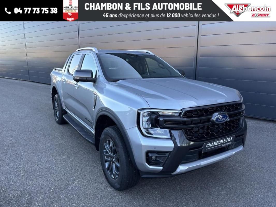 Ford Ranger DOUBLE CABINE 2.0 ECOBLUE 205 CH BVA10 4WD WILDTRAK 4 places SANS MALUS (image 1)