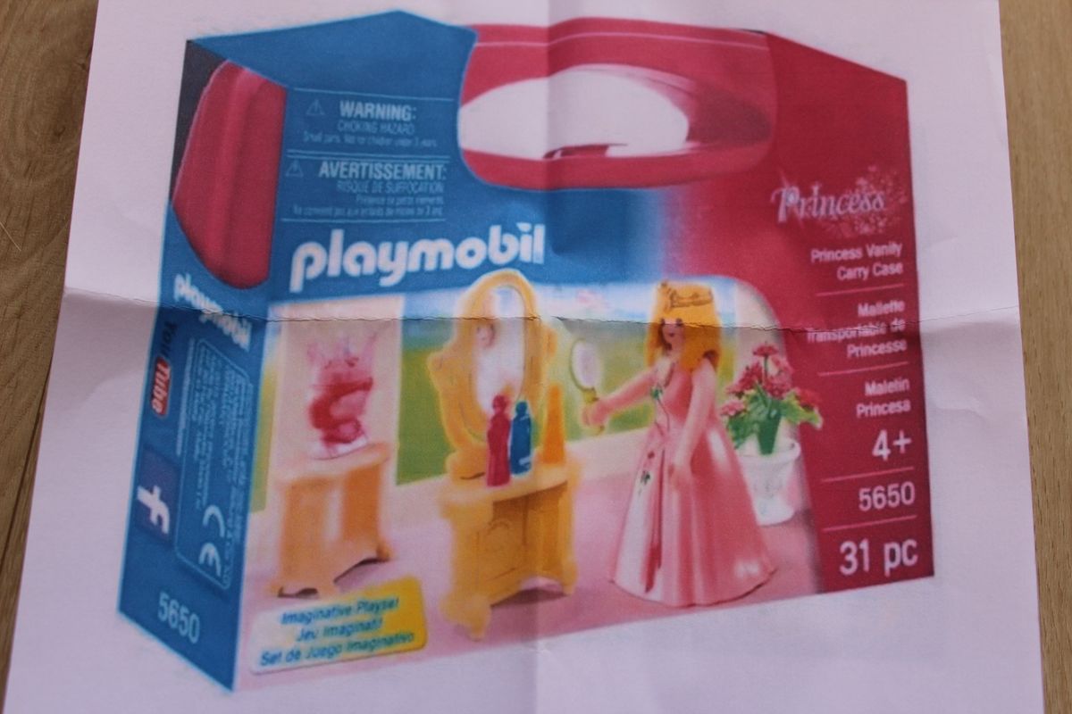 Playmobil 5650 Valisette Princesse : : Jeux et Jouets