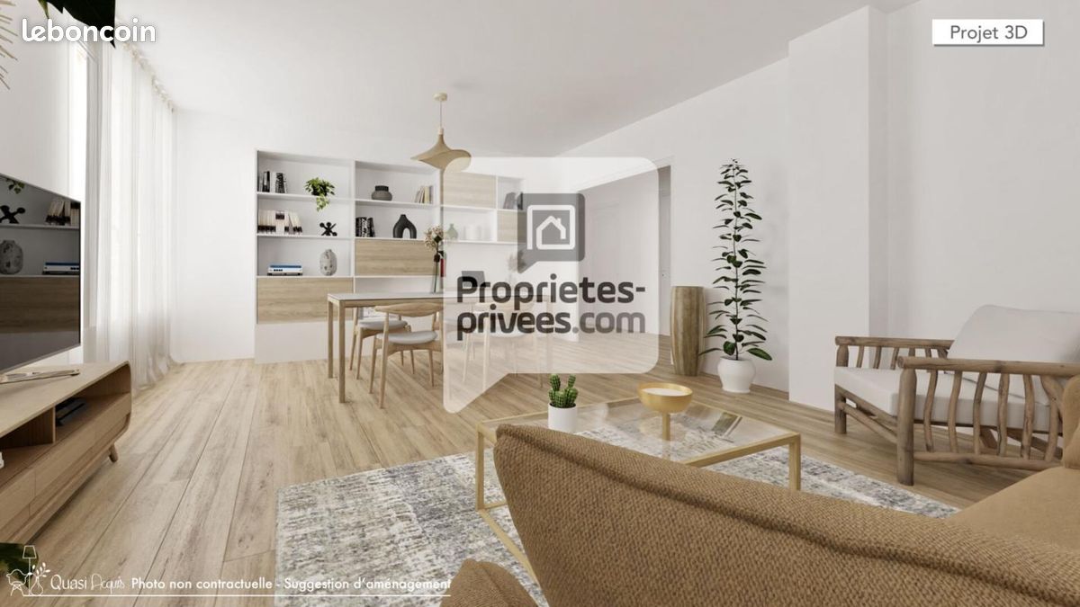 Appartement 3 pièces 72 m² · à Sassenage · 72 m² · 96 000 €