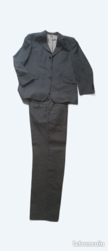 Vet – Costume 2 pièces marron-gris, Gian Alberto (image 1)