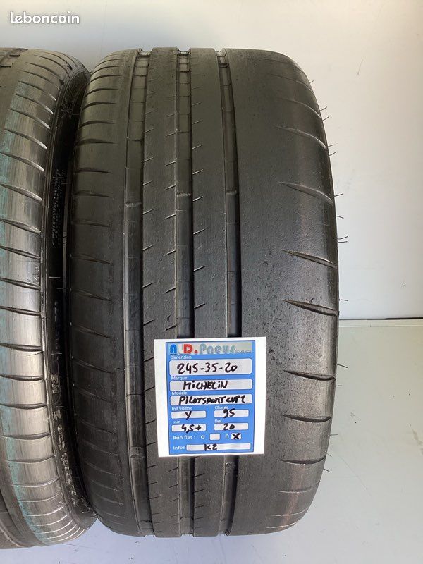 Pneus 245/35/20 Michelin cup 2 (image 2)