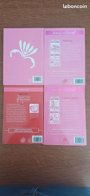 Journal d'une princesse Tomes 1 à 4 - Meg Cabot (image 3)
