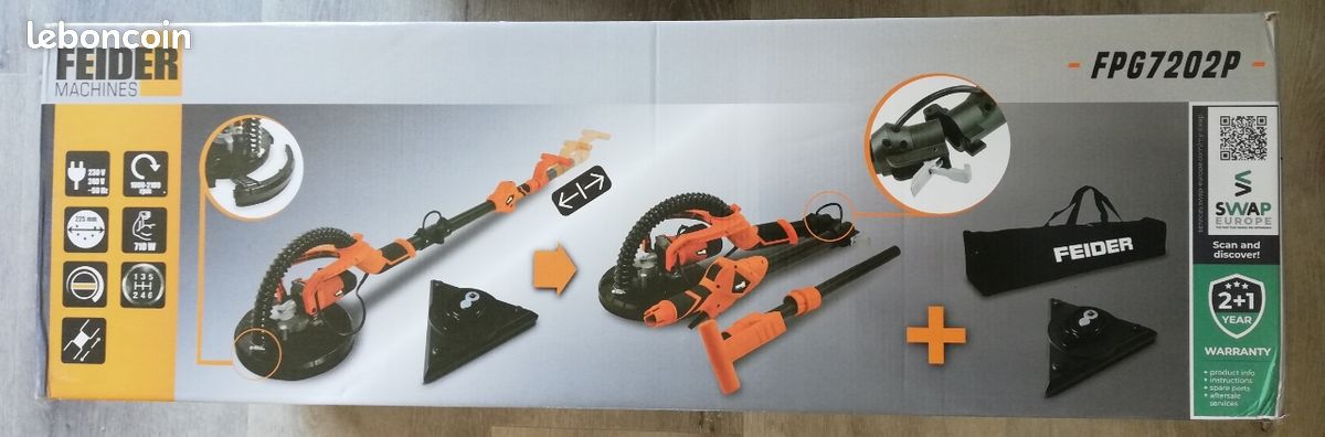 Ponceuse girafe télescopique FEIDER Bricolage