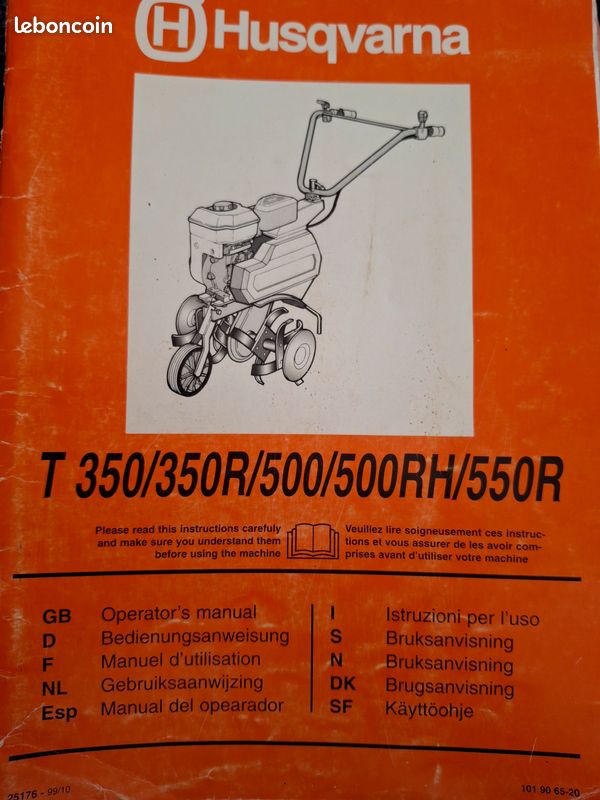 Motoculteur HUSQVARNA 550R (image 4)