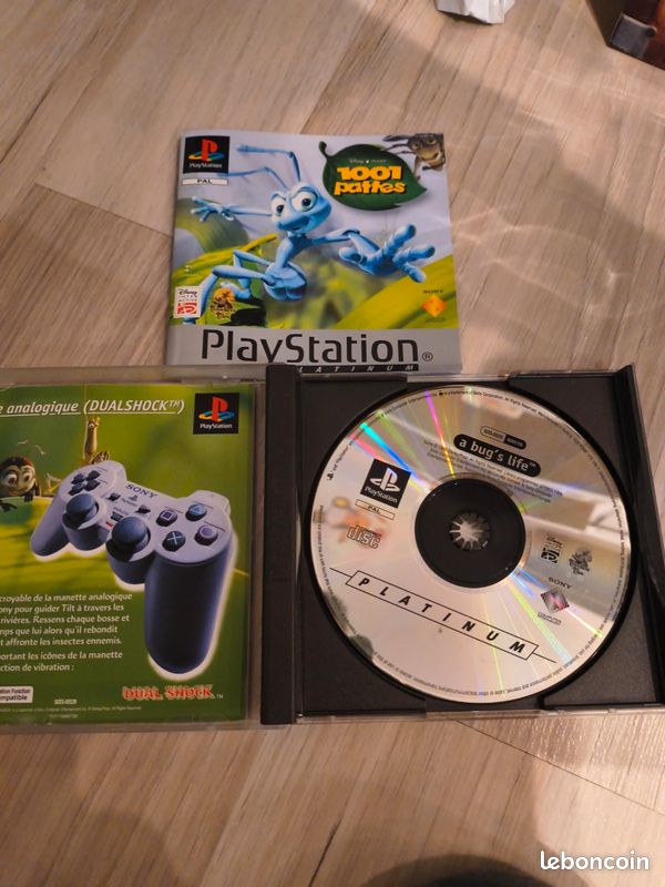 Jeu 1001 Pattes (Platinum) – PlayStation 1 PS1 – Version Française Complet – État Correct