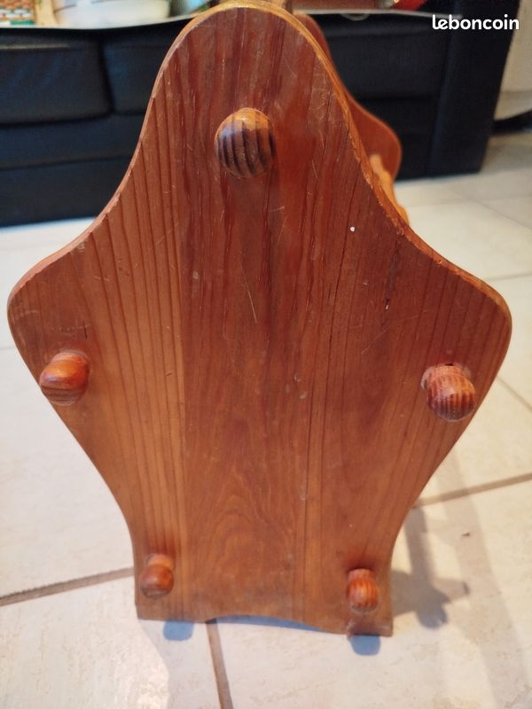 Porte revue en bois (image 2)