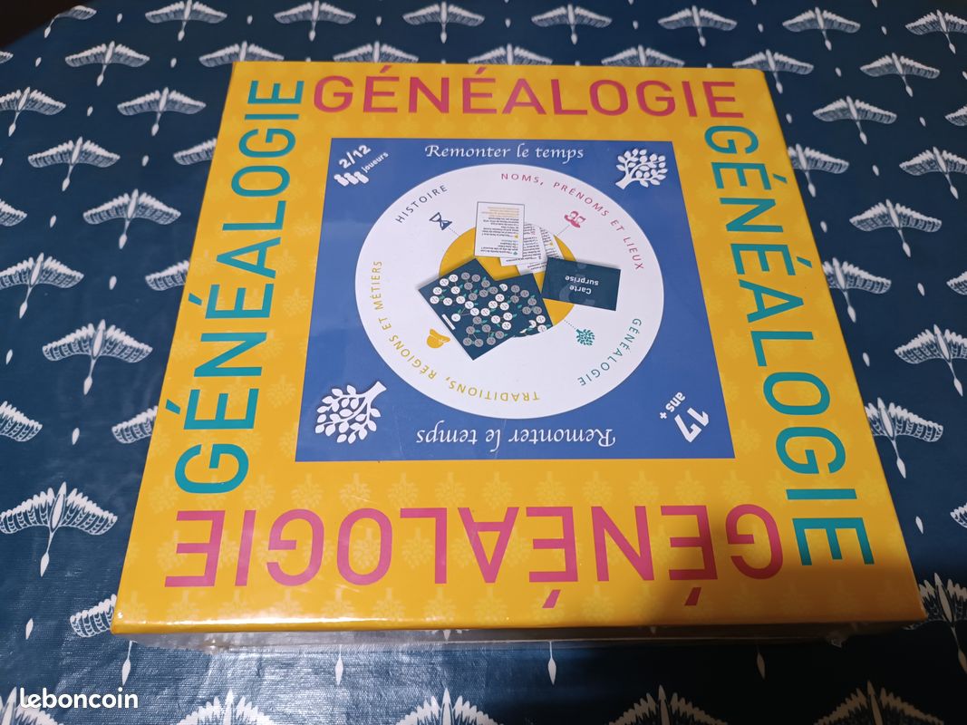 Jeu de société de généalogie (image 1)