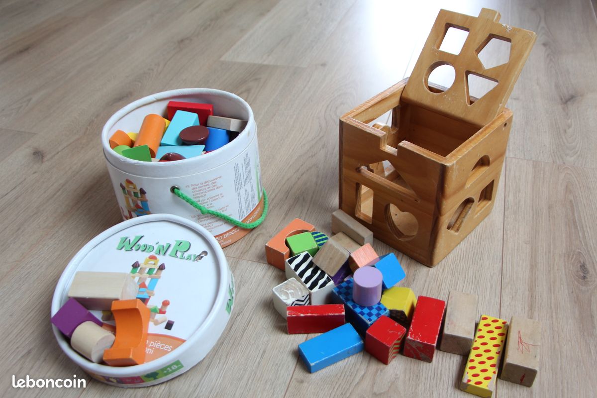 Jeux jouet bois puzzle playmobil calendrier doudous (image 3)