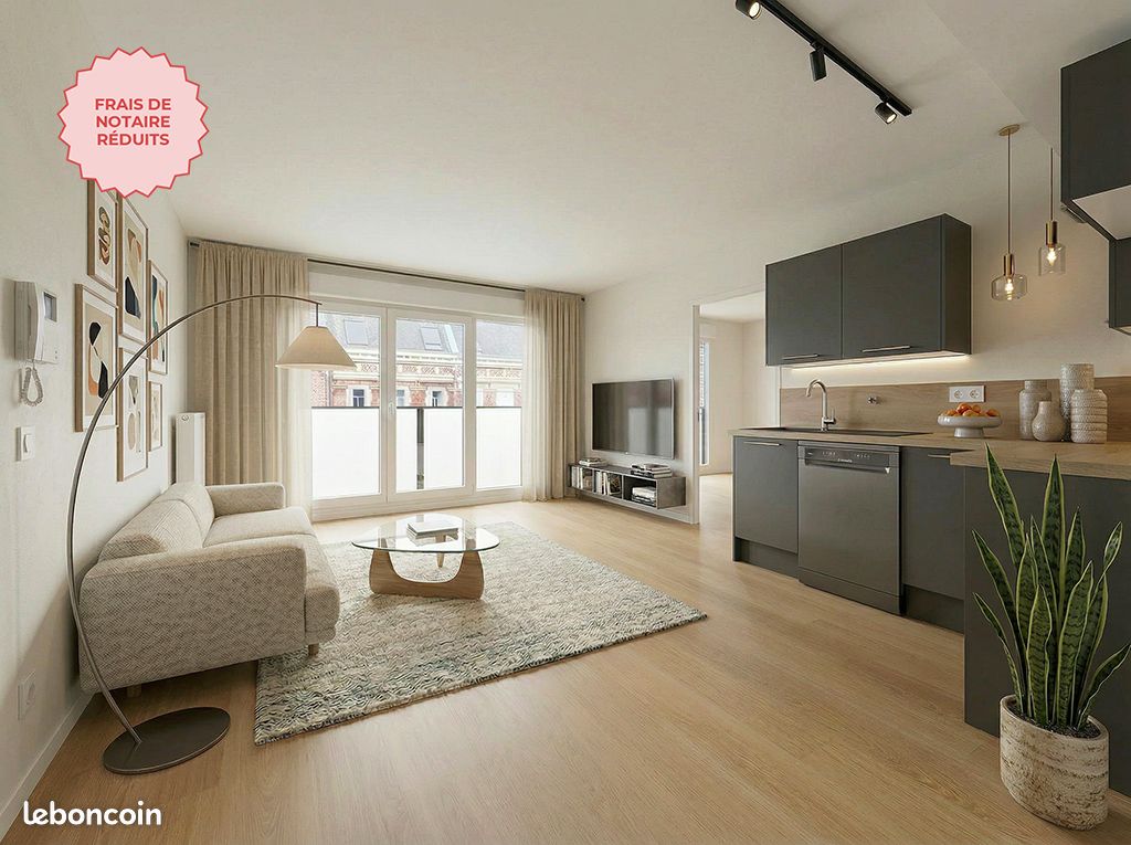 Appartement 2 pièces 43 m² · à Amiens · 43 m² · 136 000 €