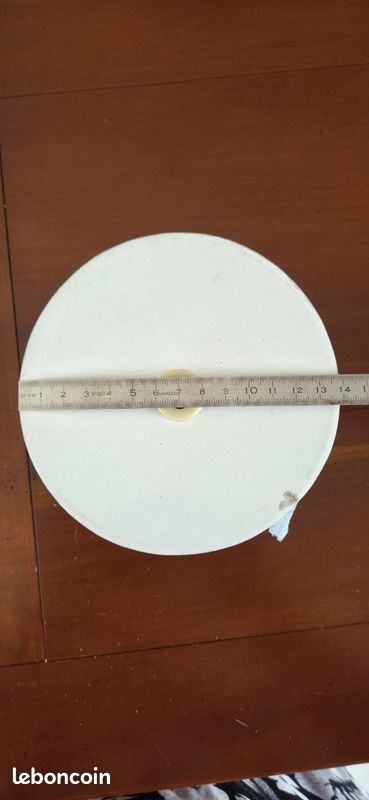 Rouleau de ruban dentelle organza brodé bleu ciel (image 5)