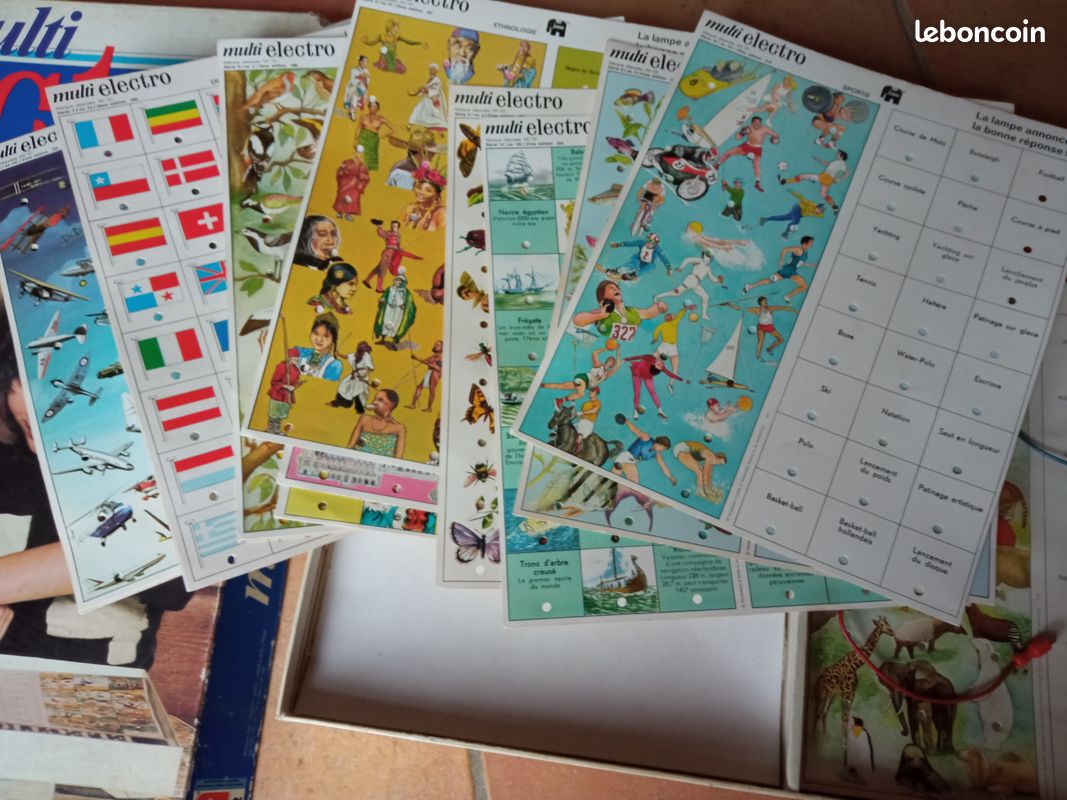 Jeu ELECTRO vintage 696 questions et réponses