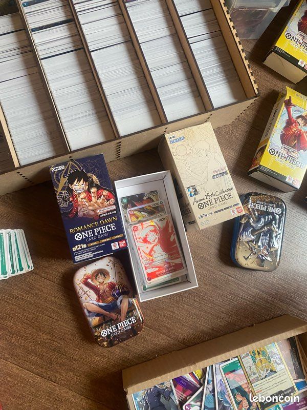 Lot One Piece TCG (bulk + boîte vide + deck jamais utilisé) (image 5)