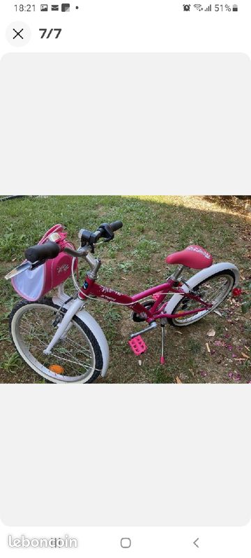 Vélo fille enfants (image 1)