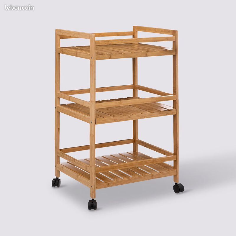 Desserte moyen modèle en bambou LINHA (image 1)
