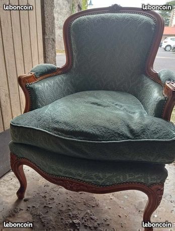 Fauteuil paire de bergères Louis XV négociable Ameublement