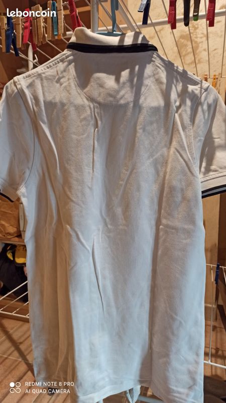 Polo blanc Jack Jones taille S (image 2)