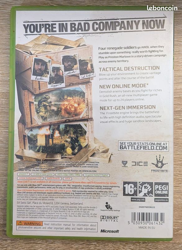 Battlefield - Bad Company Xbox 360 (image 2)