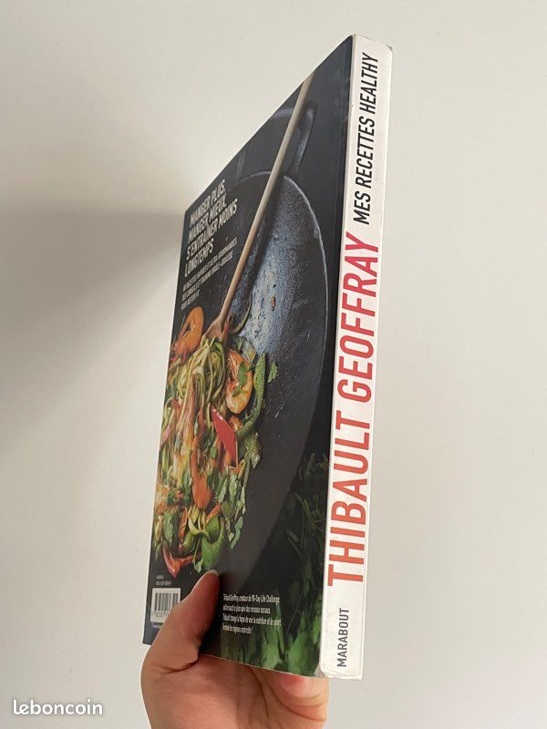Livre Mes recettes healthy Thibault Geoffrey (image 3)