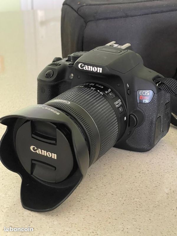 Appareil photo CANON EOS 700 D +3 objectifs Photo, audio vidéo