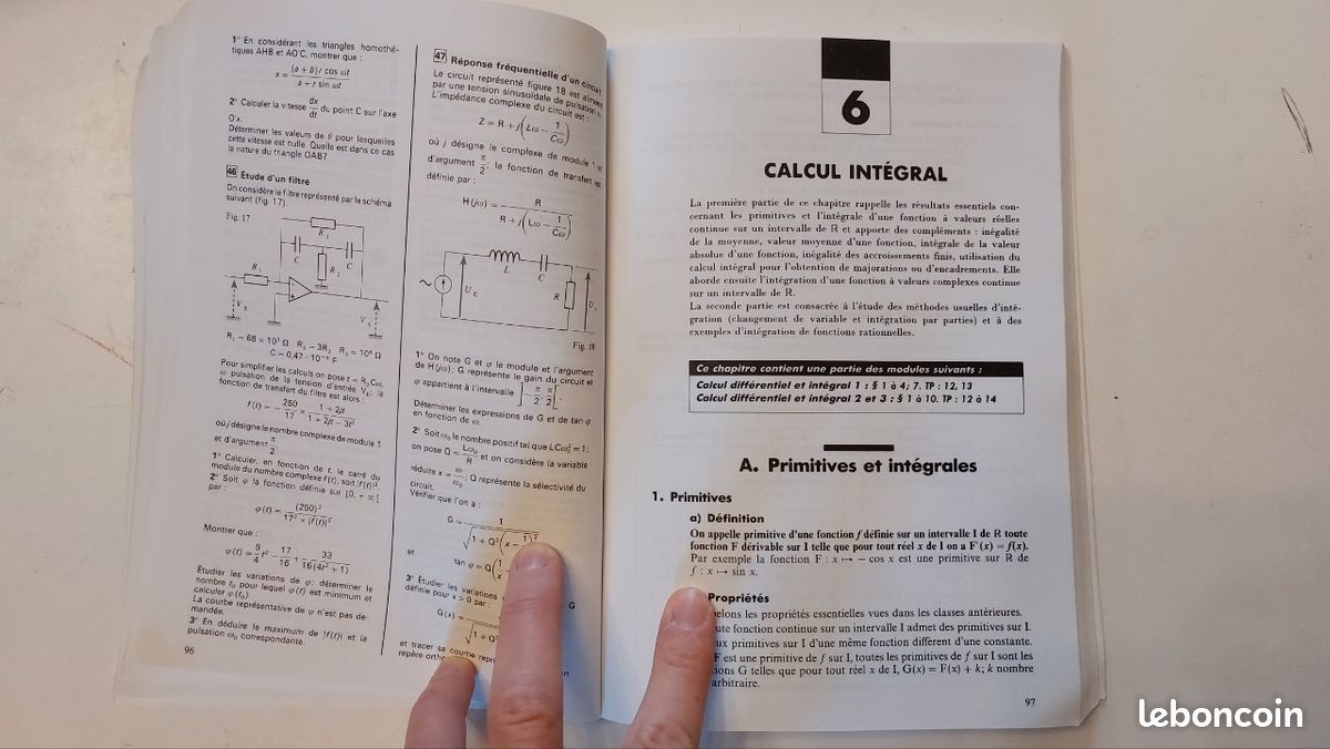 Livre de Mathématiques BTS Bac+2 P.Faure J.D. Astier B. Bouchon (image 6)