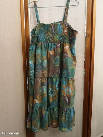 Haut Vintage Tricoté Jacqueline Riu - Taille 38 (3) Couleur Orange - Occasion Très Bon état