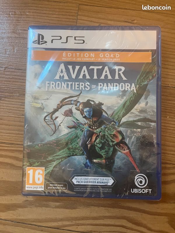 Jeu vidéo Avatar édition Gold PS5 (image 1)