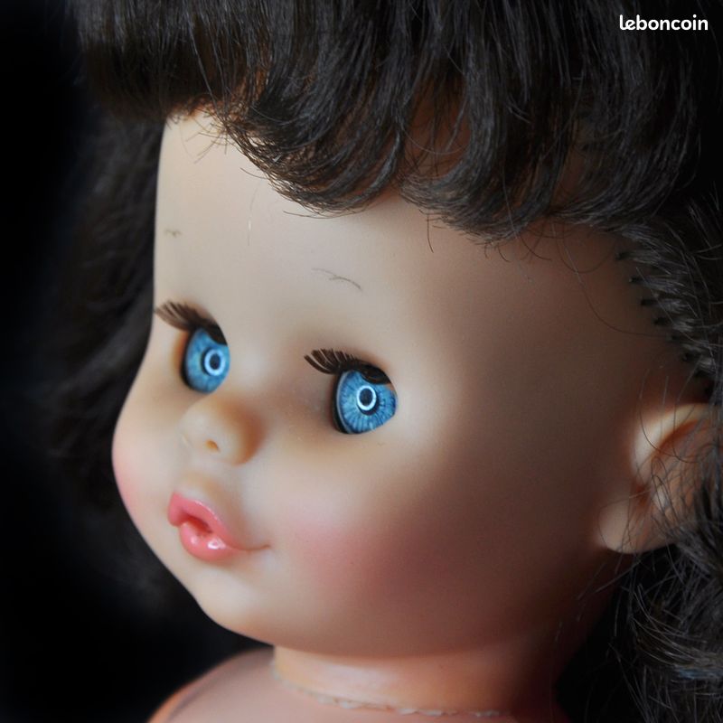 Rare Poupée Ancienne TOMY 50cm – Marcheuse Japonaise D'origine 1970 (État D'occasion)