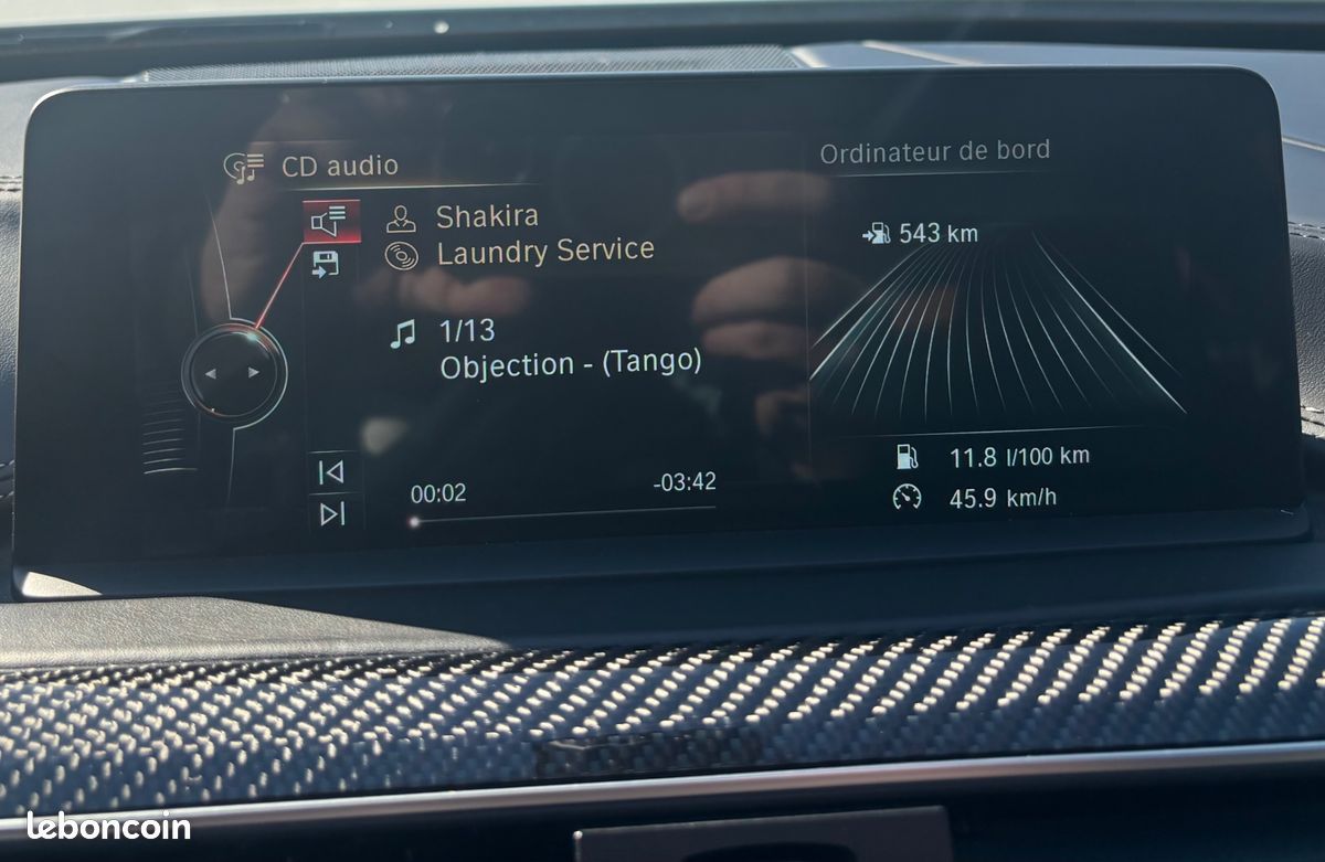 BMW M4 COUPE 3.0 450 CH PACK COMPETITION M DKG/ ORIGINE FRANCE/ ENTRETIEN BMw (image 17)