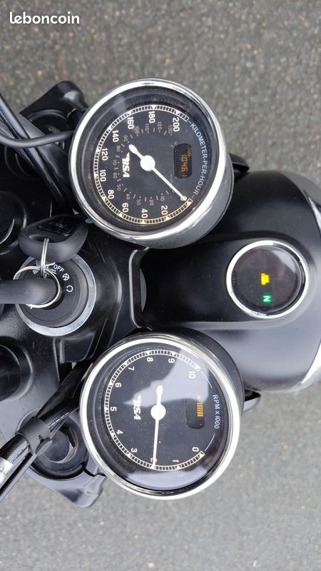 Bsa goldstar 650 serie speciale black shadow=tres faible kiloetrage (image 3)