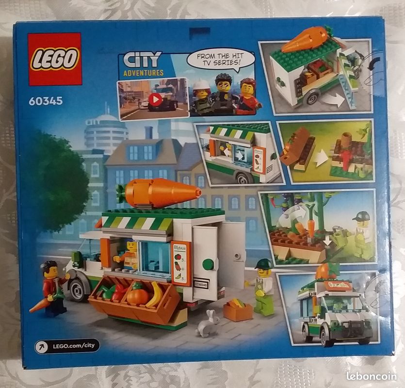 2 Lego NEUFS : "Le Camion de Marché des Fermiers" + "L'Étal du Marché" (image 2)
