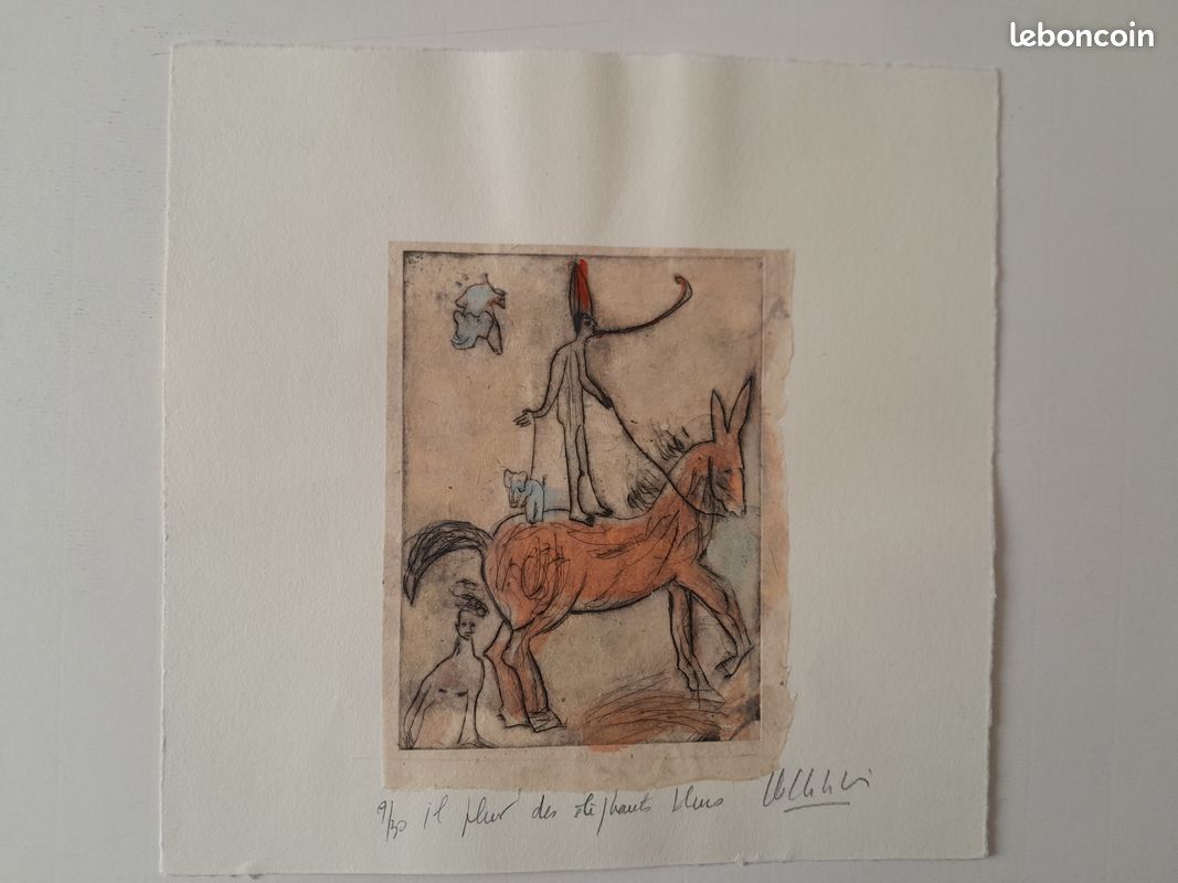 2 gravures signées au crayon par Claire Le Chatelier (image 7)